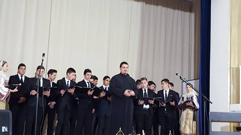 În amfiteatrul Colegiului Pedagogic ,,Carol I” a avut loc un concert de colinde