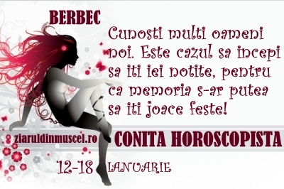 Conita Horoscopista va prezintă horoscopul săptămânii 26-1 Februarie