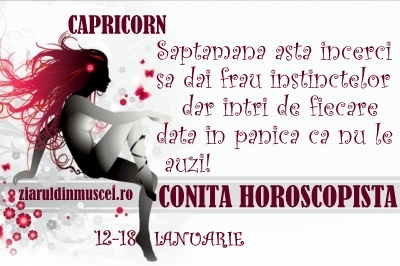 Conita Horoscopista le prezice Capricornilor...