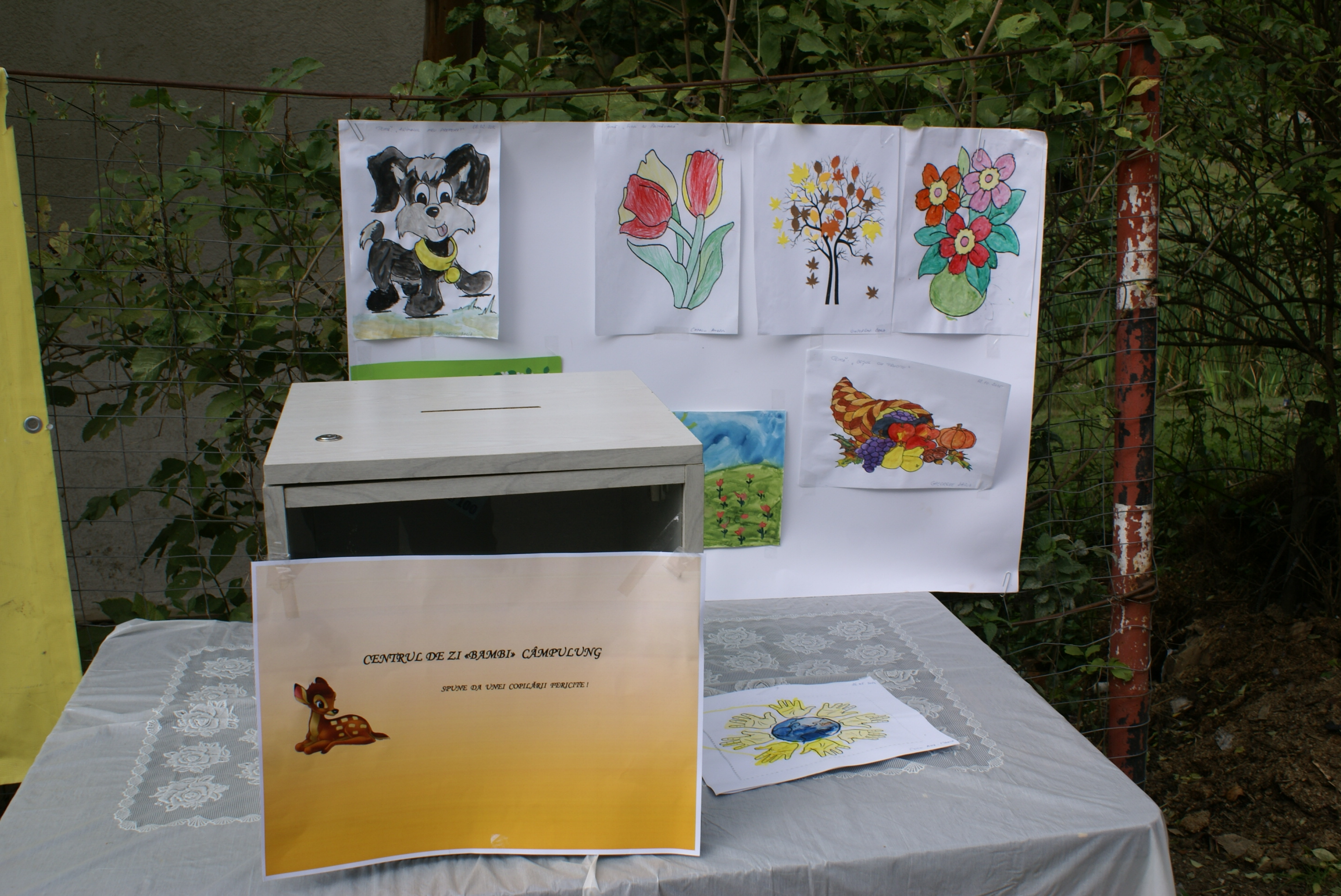 Donații pentru copiii Centrului de Zi “Bambi” din Câmpulung