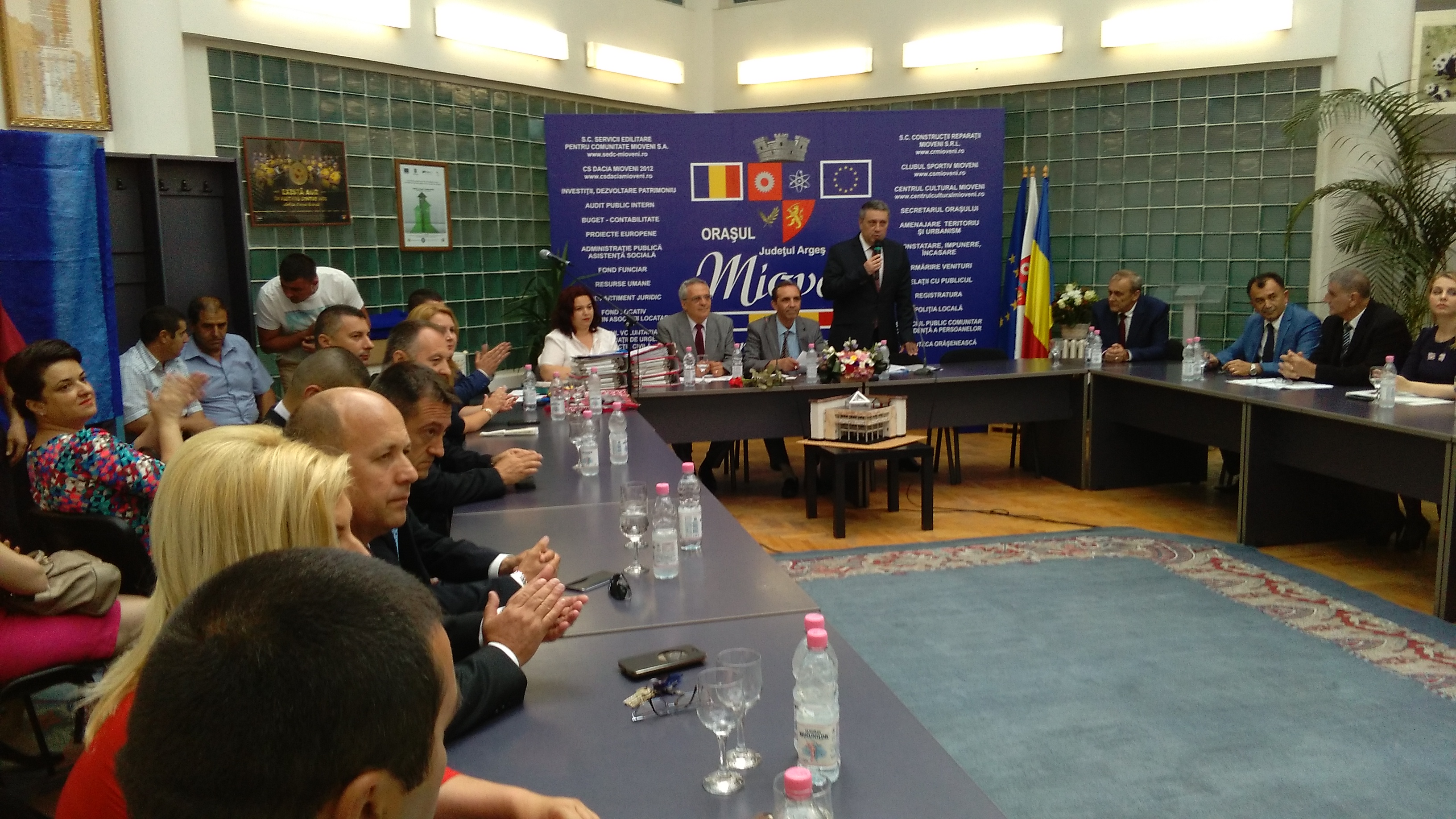Acum! Are loc constituirea Consiliului Local Mioveni!