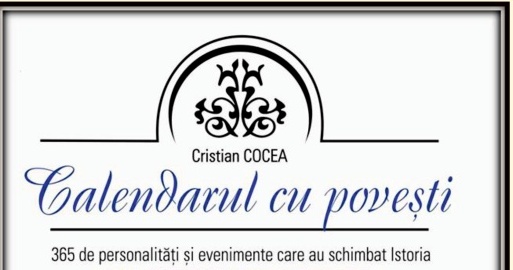 CRISTIAN COCEA lansează săptămâna aceasta ,,Calendarul cu Povești”