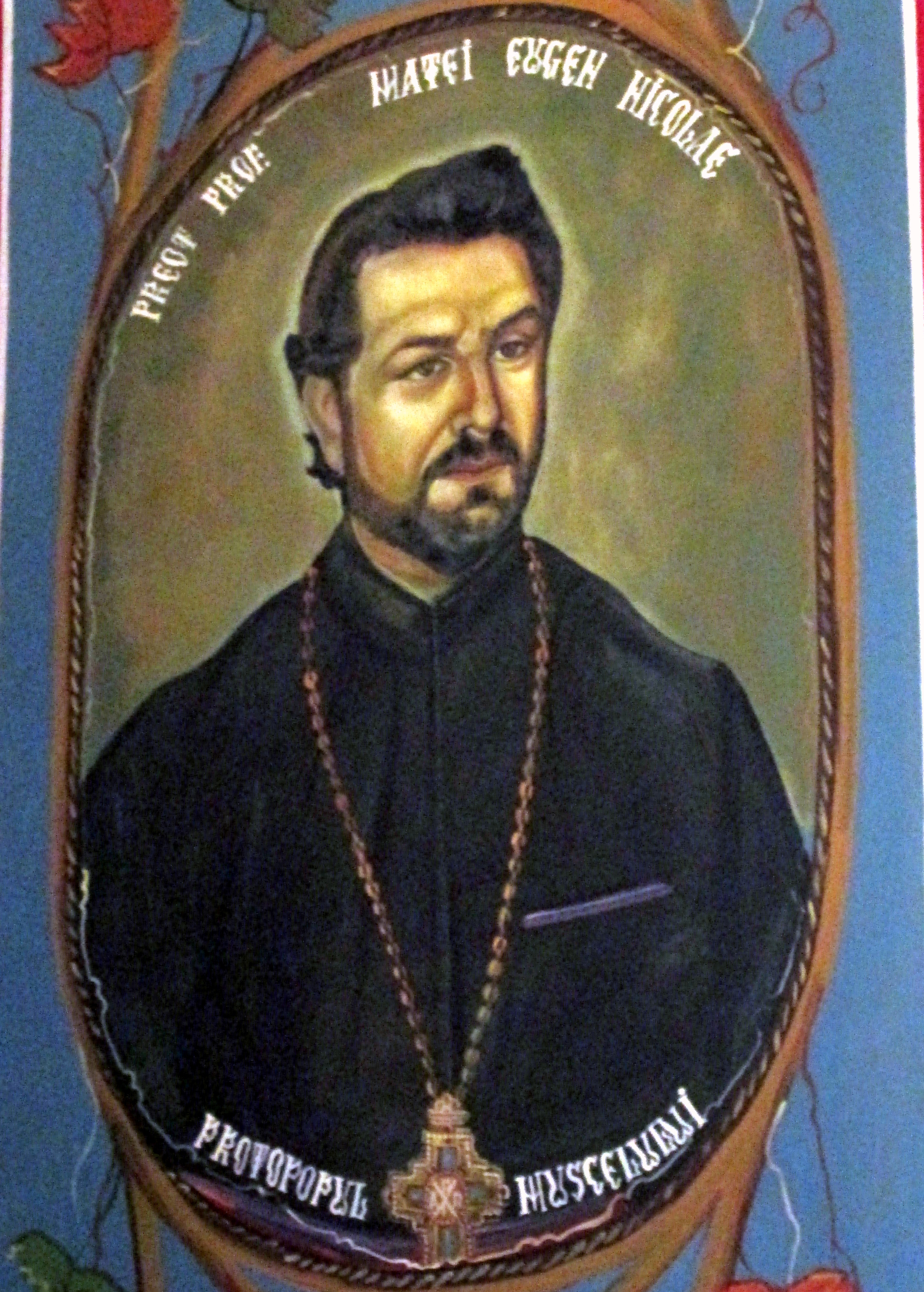 A apus epoca lui Jenică Matei! În schimb figura-i de șef i-a rămas pe zidul unei biserici…