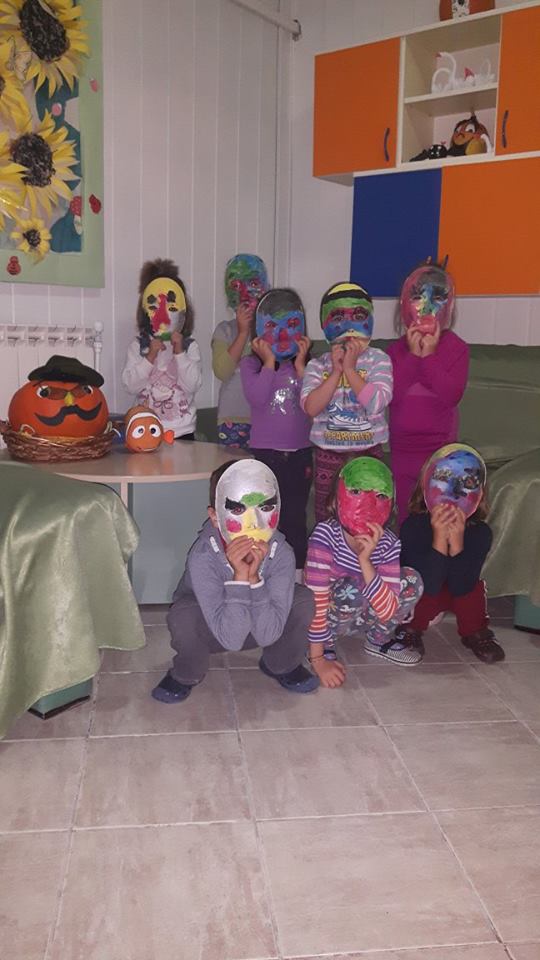 Micuții de la Centrul de Zi ,,Bambi” au sărbătorit Halloween-ul