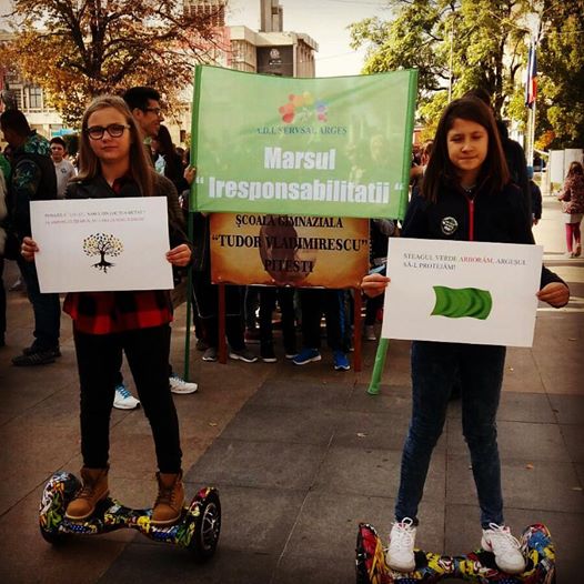 ,,Marșul nesimțirii” a fost organizat la Pitești!