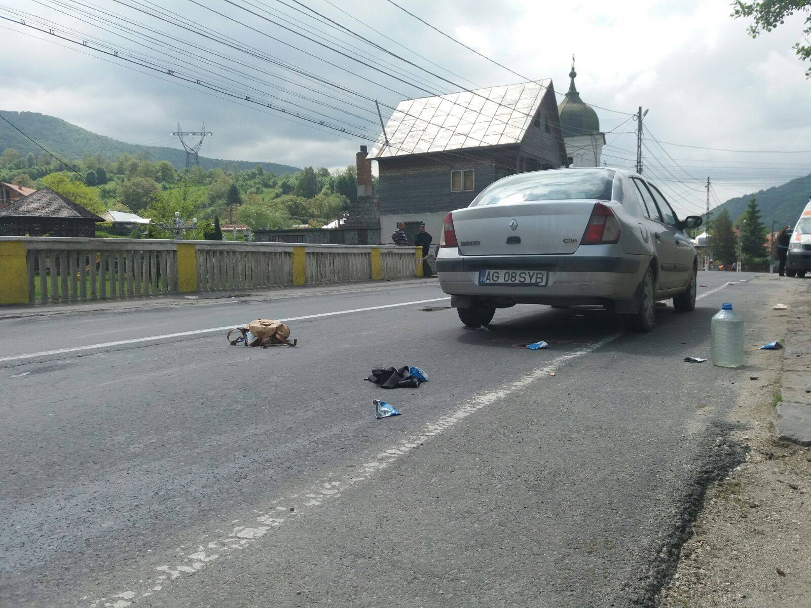 Copil accidentat la Dragoslavele! Poliţia a demarat cercetările în acest caz!