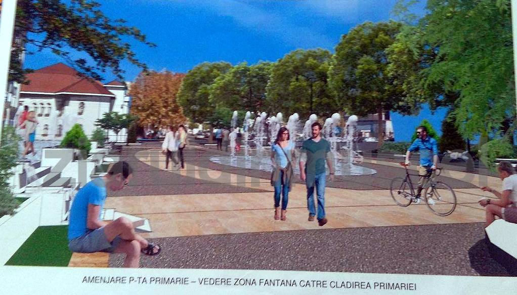 GALERIE FOTO: Aşa va arăta centrul Câmpulungului după reabilitare! Nu o să îl mai recunoşti!
