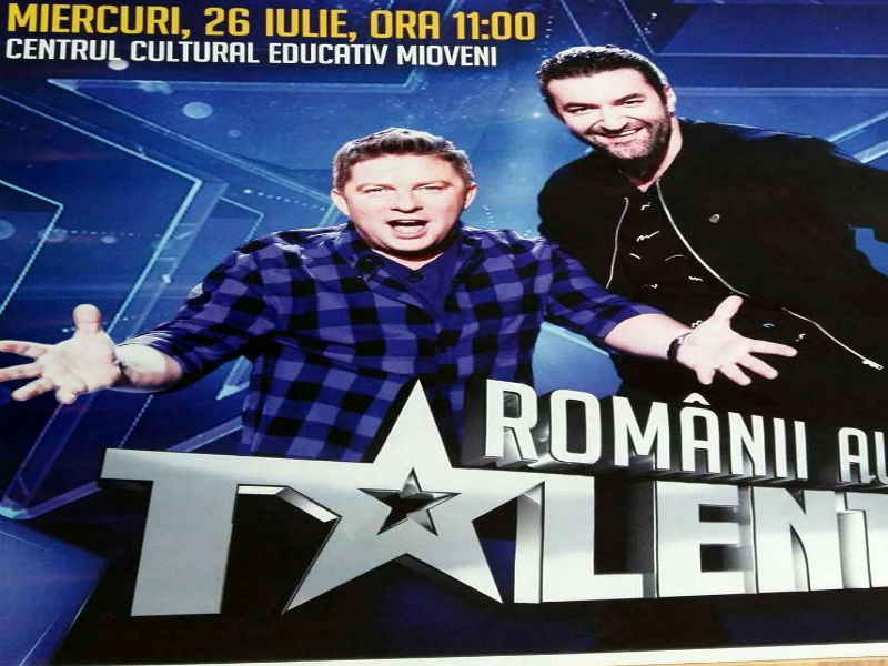 Preselecţii pentru “Românii au talent”, sezonul 8 la Centrul Cultural Educativ Mioveni