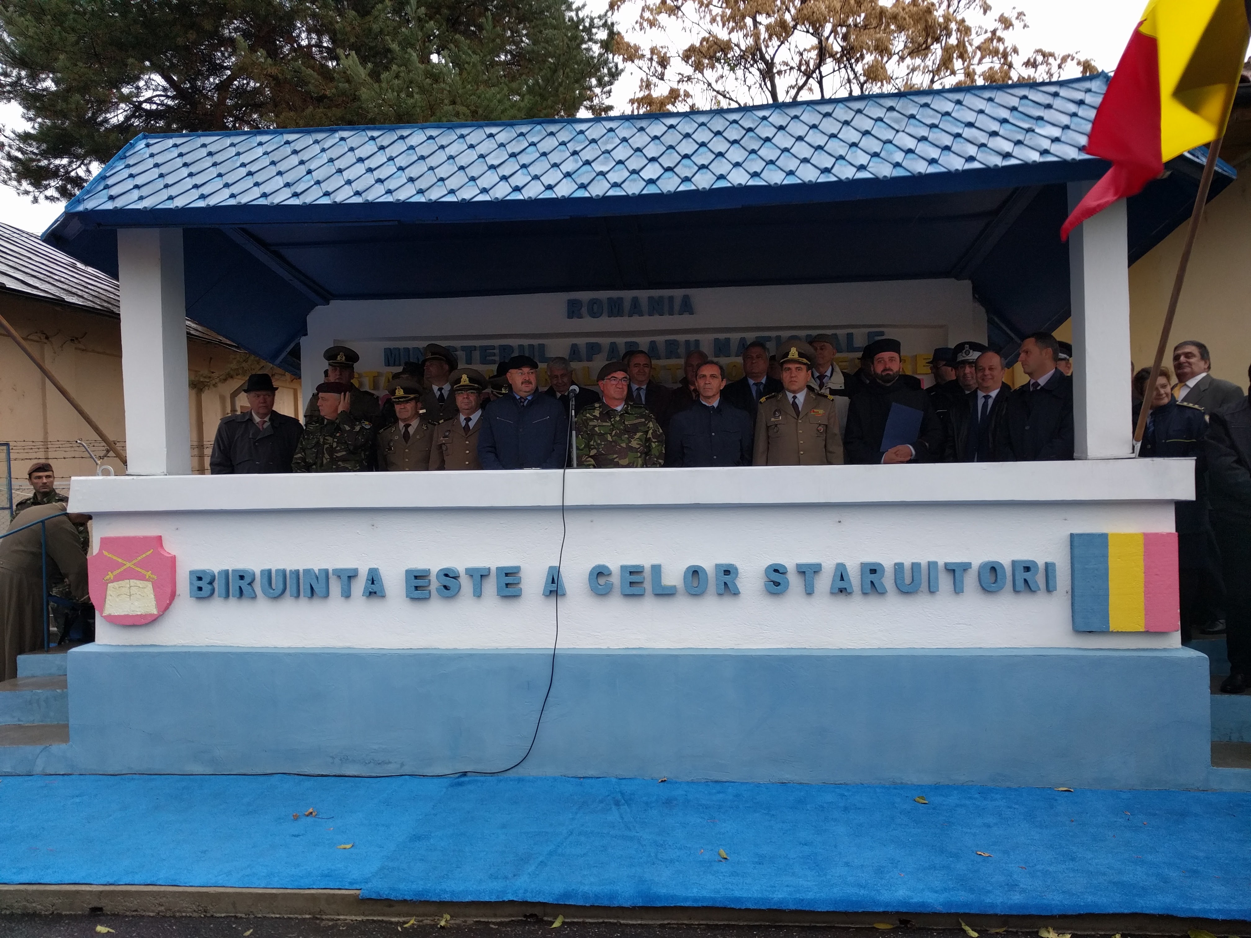 „Jur credinţă Patriei mele, România! Jur să-mi apăr țara chiar…