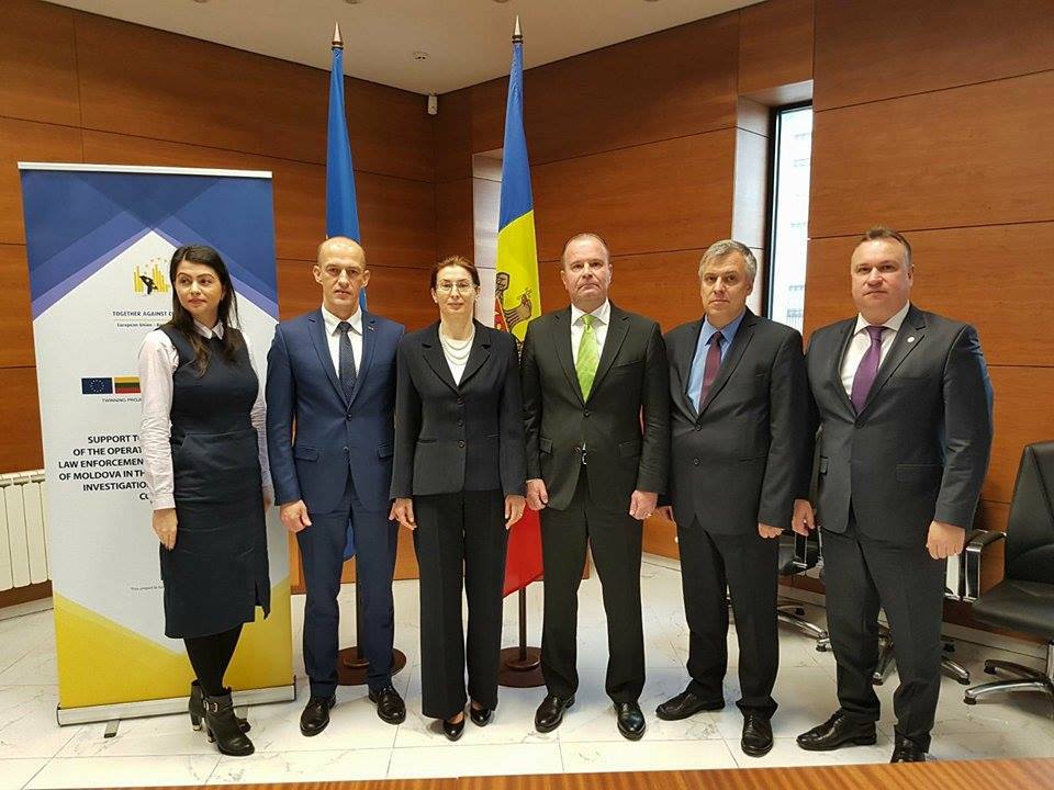 “Sprijin pentru întărirea capacităţii operaţionale a agenţiilor de aplicare a legii din Republica Moldova în domeniul investigării infracțiunilor de corupţie”