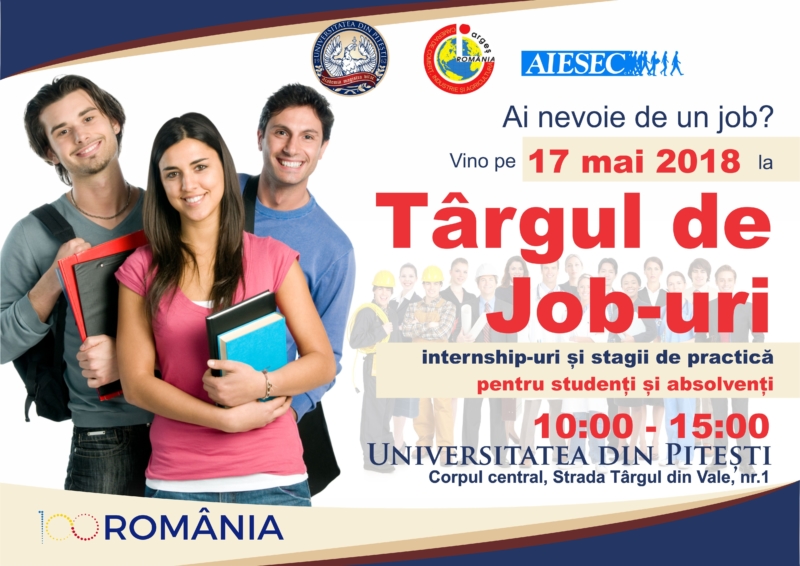 Târg de Joburi, Internship-uri și Stagii de Practică pentru studenți și absolvenți