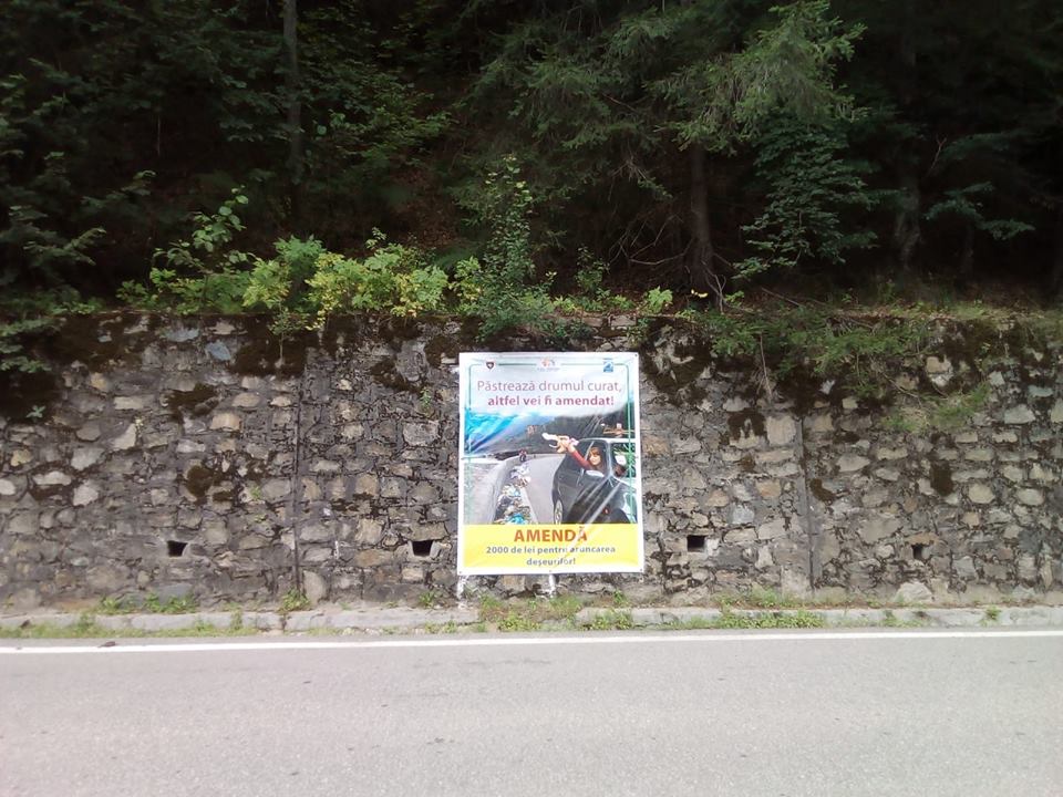 Păstrează Transfăgărășanul curat, altfel vei fi amendat!