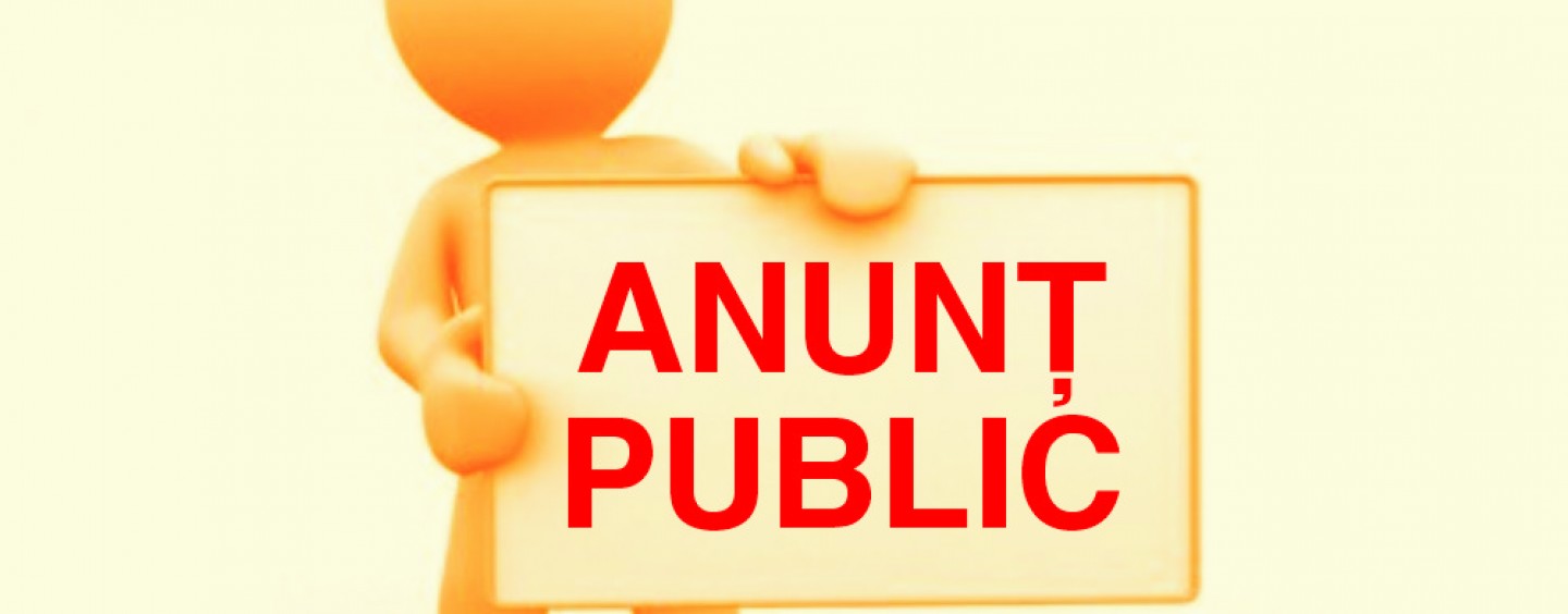 Licitație publică pentru vânzarea de masă lemnoasă