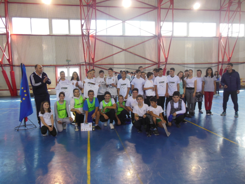 „Educaţie prin Sport” la Şcoala Gimnazială „Nanu Muscel”