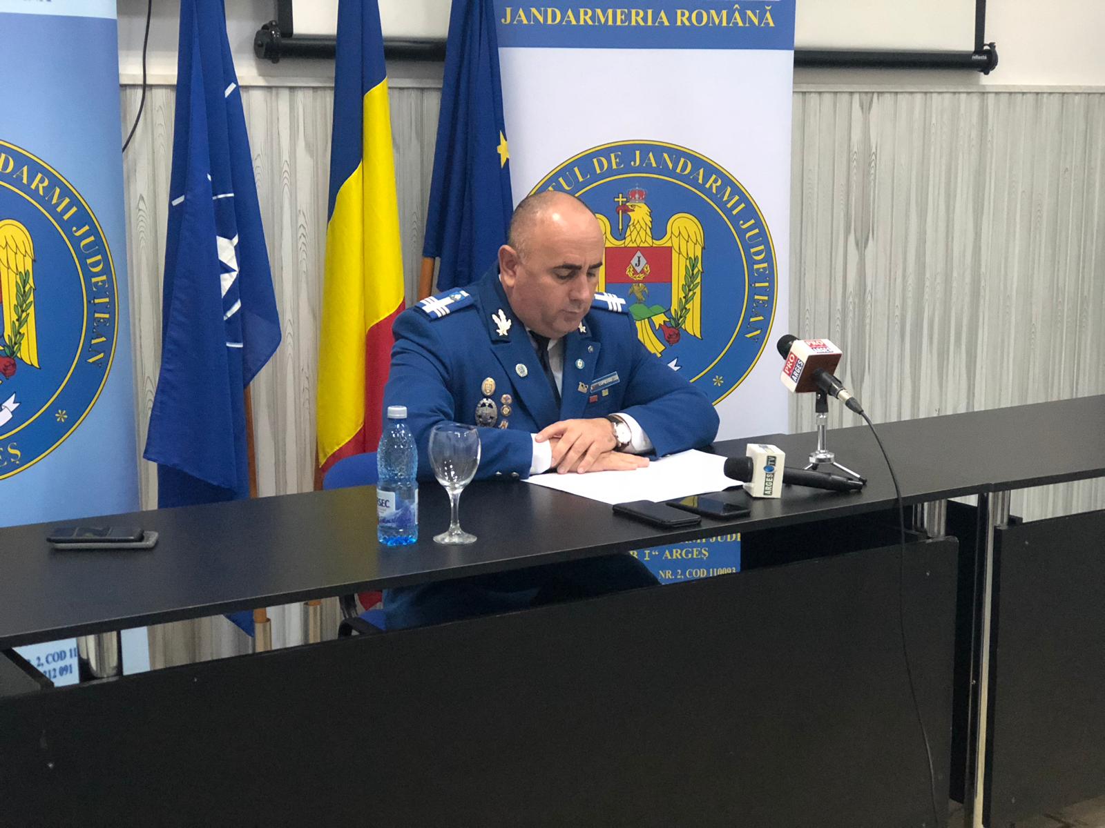 VIDEO: În luna septembrie jandarmii argeşeni au desfăşurat peste 900 de misiuni!