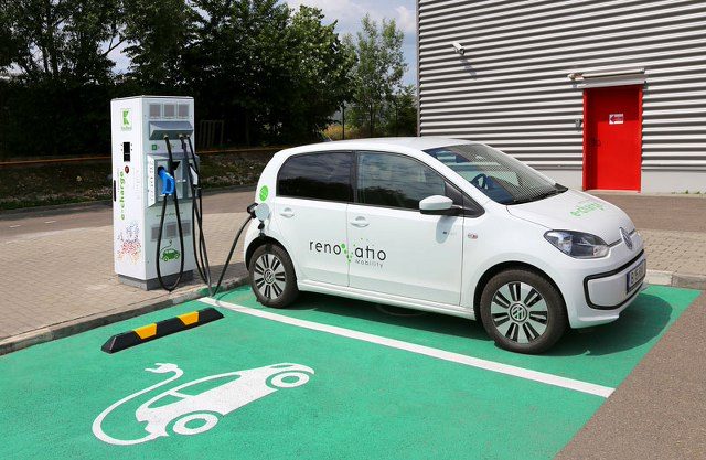 O staţie nouă de încărcare pentru maşinile electrice în Pitești