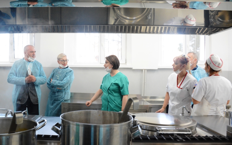 Blocul alimentar al Spitalului de Pediatrie Pitești dotat cu echipamente de ultimă oră