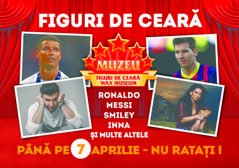 Expoziție inedită a figurilor de ceară în Argeș!