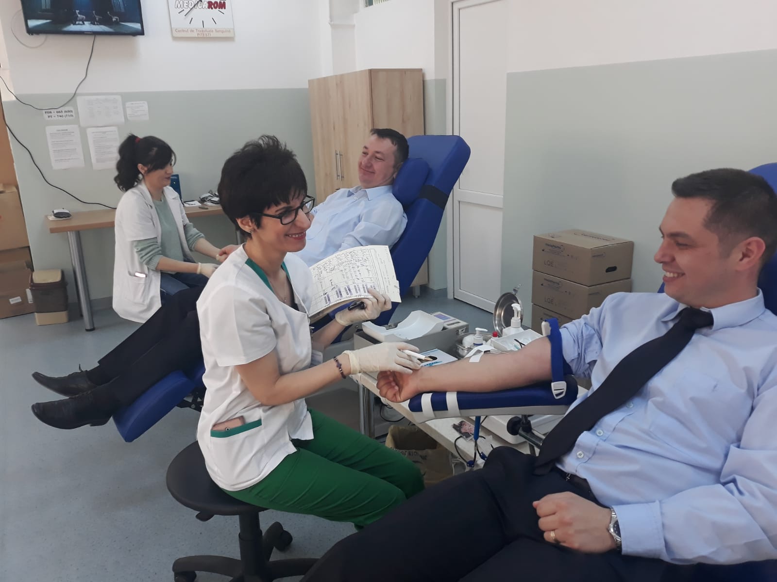Cadrele ISU Argeş au donat „un strop de viaţă”!