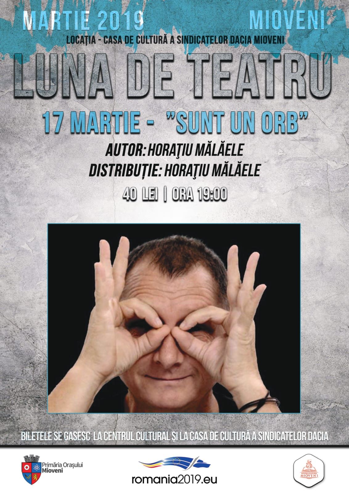 Horaţiu Mălăele în spectacol la Mioveni!