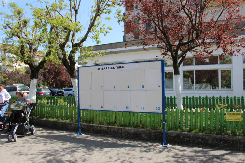 MIOVENI: 14 ZONE PENTRU AFIȘAJ ELECTORAL