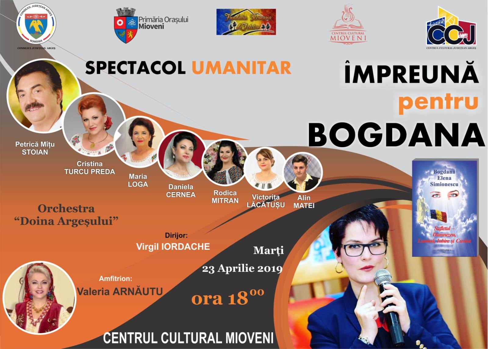 Concert caritabil „ÎMPREUNĂ PENTRU BOGDANA”