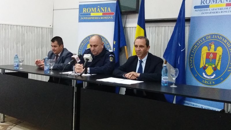 Măsurile adoptate de Jandarmeria Argeș în contextul desfășurării alegerilor europarlamentare