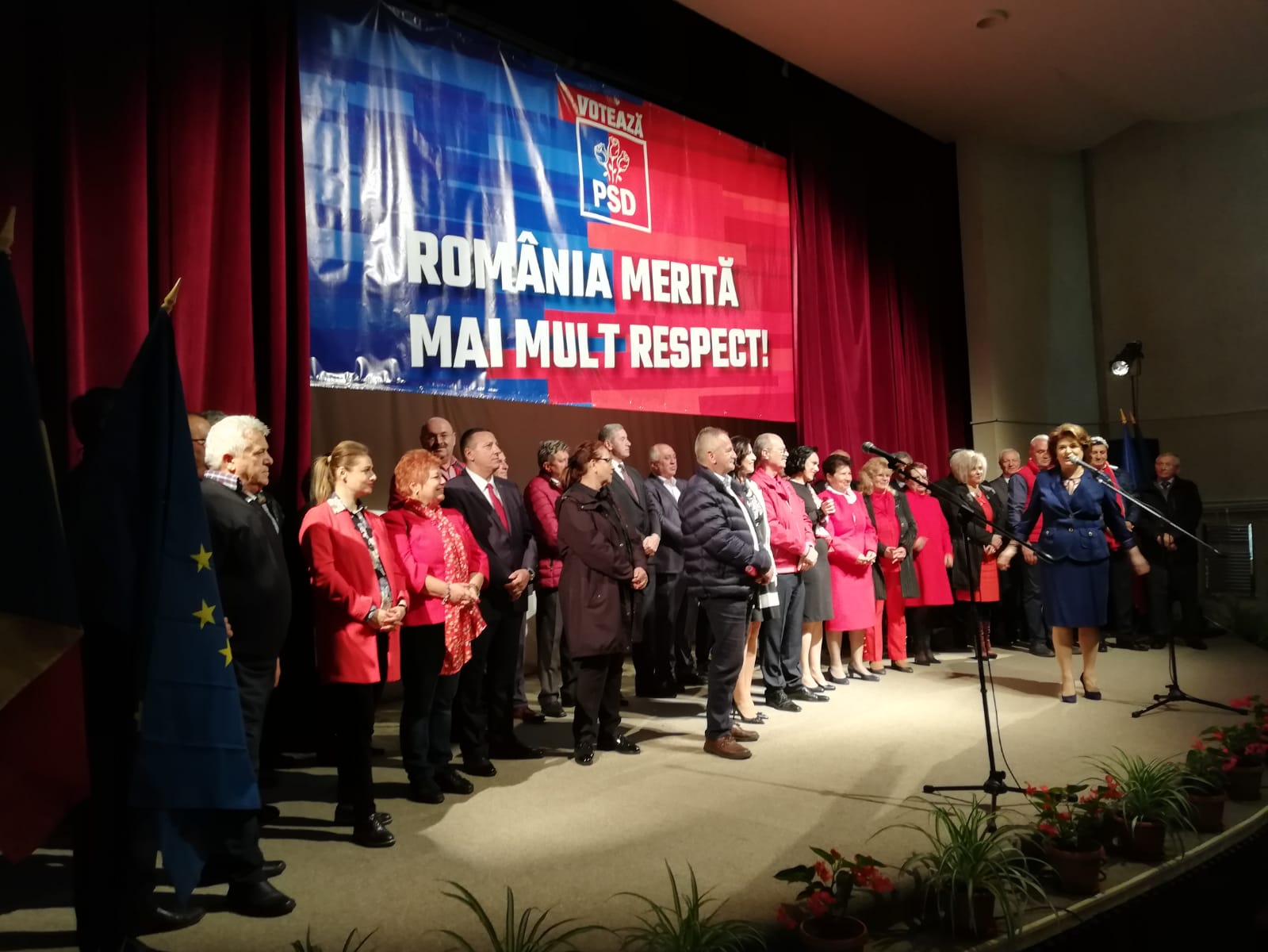 VIDEO: Lansarea candidaţilor PSD pentru Parlamentul European a debutat la Câmpulung!