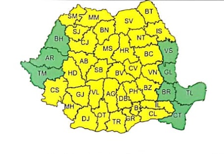 IPJ Argeş: Conduceți cu prudență şi adaptați permanent viteza de deplasare la condițiile meteo!