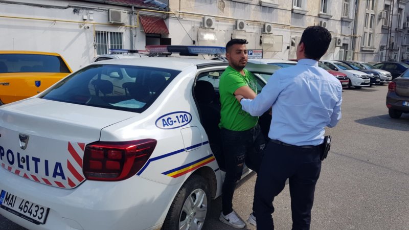 VIDEO: Poliţistă agresată la Vultureşti! Bărbatul a fost reţinut 24 de ore!