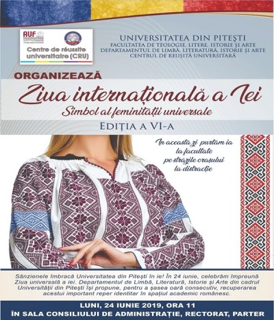Pentru a șasea oară consecutiv, Sânzienele vor îmbrăca Universitatea din Pitești în ie!