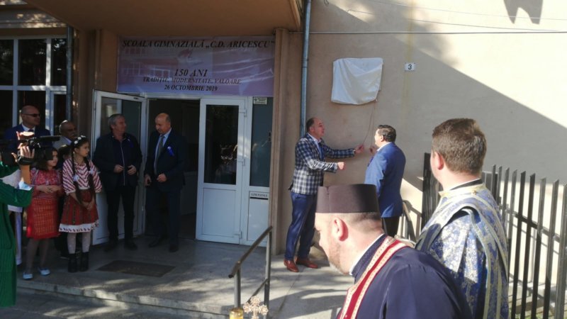 S-au împlinit 150 de ani de la înființarea școlii C.D Aricescu din Câmpulung