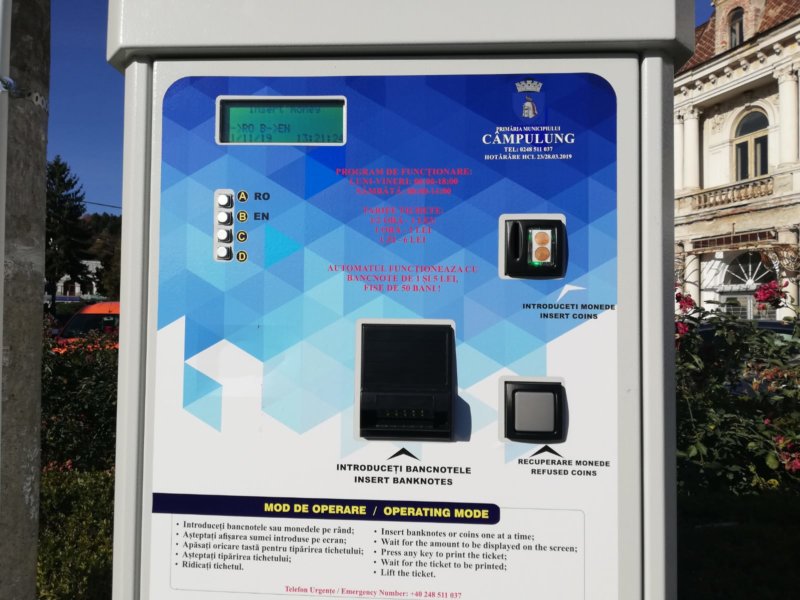 238 locuri de parcare cu taxă! Se vor aplica amenzi usturătoare!