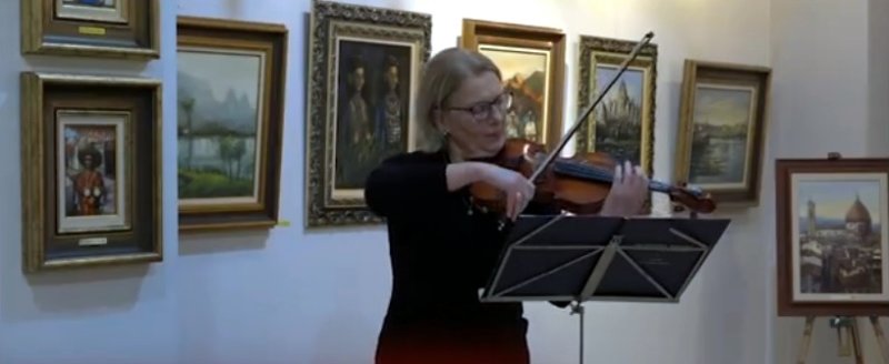 Celebra violonistă, urmașa lui Toma Arnăuțoiu i-a uimit pe câmpulungeni!