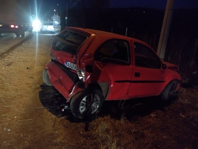 Tamponare pe DN 73 soldată cu însemnate pagube materiale!