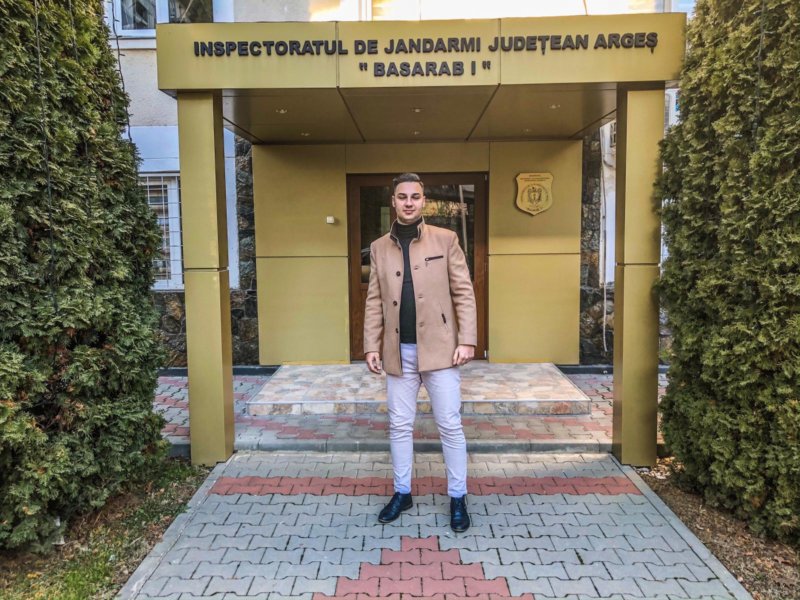 Tânăr argeșean, admis cu cea mai mare medie la Școala de Subofițeri
