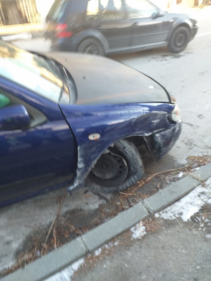 Tamponare pe Negru Vodă!