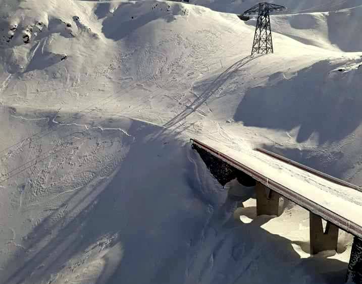 Stratul de zăpadă la Bâlea Lac este de peste un metru și o temperatură de minus 21 grade