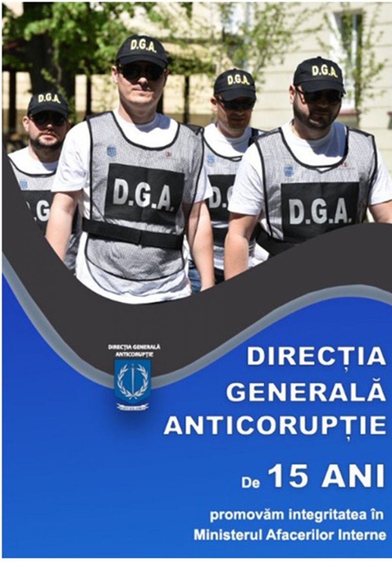 Ziua aniversară a Direcţiei Generale Anticorupţie