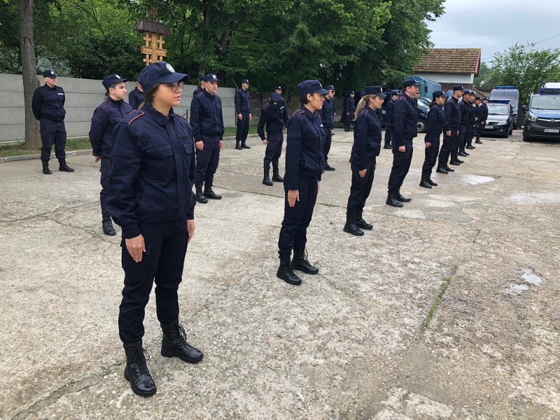 VIDEO: Depunerea jurământului militar la sediul Jandarmeriei Argeșene