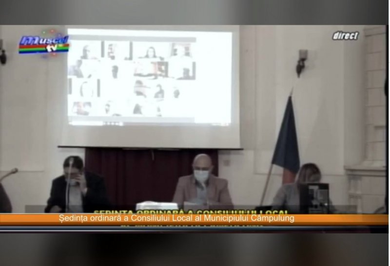 Ședință de Consiliu Local la Câmpulung pe Internet!