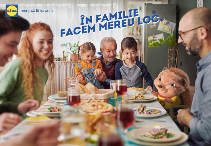 PRIMA ANIMAȚIE 3D în noua campanie de imagine LIDL