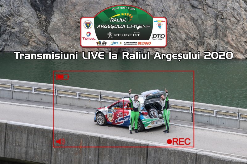 Veste bună! Raliul Argeșului CATENA va fi transmis LIVE
