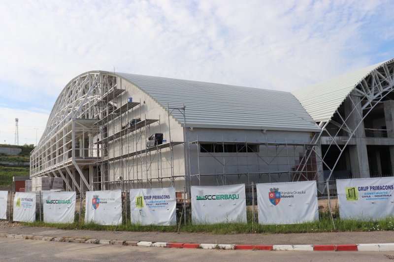 Sala Sporturilor din Mioveni, aproape gata!