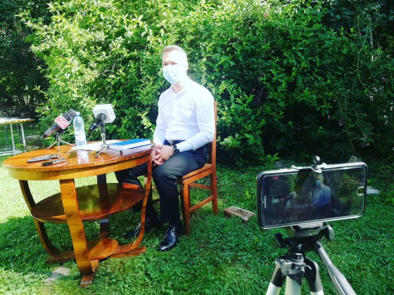 Nicolae Zaharia va organiza conferințe de presă în aer liber, pentru a promova obiectivele turistice din Câmpulung