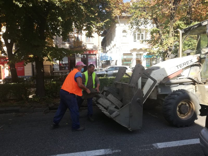 BULEVARDUL PARDON: Gardul viu și bordurile vor fi reutilizate