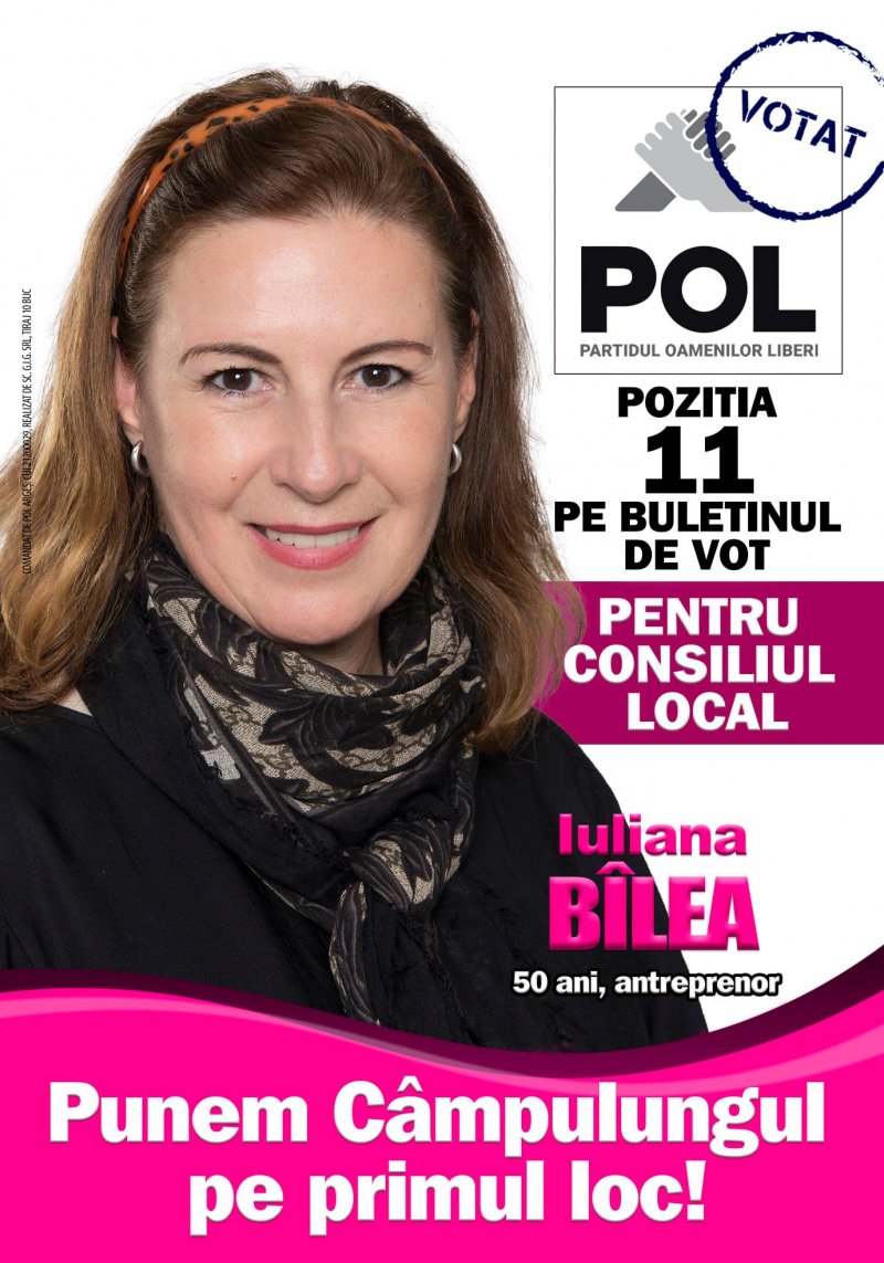 Un POL – Iulia Bîlea: Pentru că “stelele mele se aliniază întotdeauna”, zic mereu, chiar îmi ies toate așa cum le gândesc