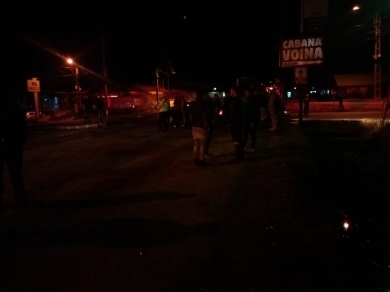 Accident rutier la intersecţia de la Gardă din Câmpulung!