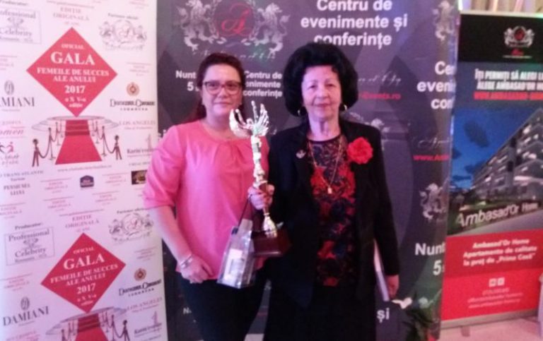Minodora Ilie, premiată pentru faptele de omenie!