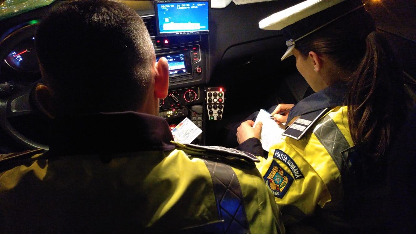 Surprinşi de poliţiştii argeşeni cu peste 100km/h pe DN 73!